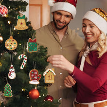 Laden Sie das Bild in den Galerie-Viewer, Malen nach Zahlen Weihnachtsdekoration – Handschuh und Geschenkbox