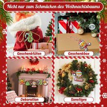 Laden Sie das Bild in den Galerie-Viewer, Malen nach Zahlen Weihnachtsdekoration - Kit Stechpalmenkranz