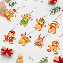 Laden Sie das Bild in den Galerie-Viewer, Malen nach Zahlen Weihnachtsdekoration - Kit Lebkuchenfreunde Figured'Art