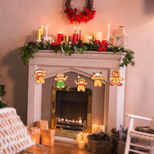 Laden Sie das Bild in den Galerie-Viewer, Malen nach Zahlen Weihnachtsdekoration - Kit Lebkuchenfreunde