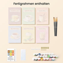 Laden Sie das Bild in den Galerie-Viewer, Mini Malen nach Zahlen 15x20 cm (6 Stück) - Tees der Welt