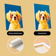 Laden Sie das Bild in den Galerie-Viewer, Mini Malen nach Zahlen 15x20 cm (6 Stück) - Moderne Hunde Portraits 1