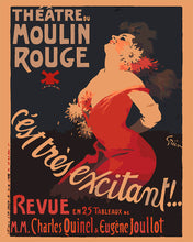 Laden Sie das Bild in den Galerie-Viewer, Malen nach Zahlen Figured'Art – Plakat Moulin Rouge - Es ist sehr aufregend