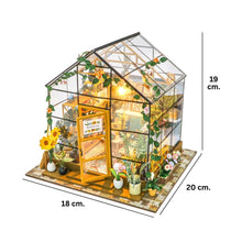 Laden Sie das Bild in den Galerie-Viewer, Miniaturhaus - Sonniges Gewächshaus