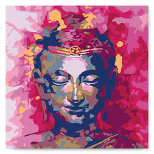 Laden Sie das Bild in den Galerie-Viewer, Mini Malen nach Zahlen mit Rahmen - Kostbarer Buddha