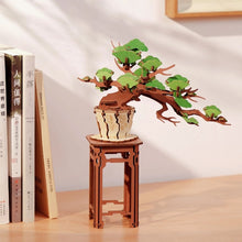 Laden Sie das Bild in den Galerie-Viewer, 3D Puzzle - Immergrüner Kiefern-Bonsai