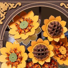 Laden Sie das Bild in den Galerie-Viewer, 3D Puzzle - Goldene Sonnenblume