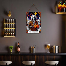 Laden Sie das Bild in den Galerie-Viewer, Malen nach Zahlen Metallposter - Der Schelm Orangefarbene Streifen