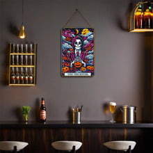 Laden Sie das Bild in den Galerie-Viewer, Malen nach Zahlen Metallposter - Der Schelm Nachtgarten