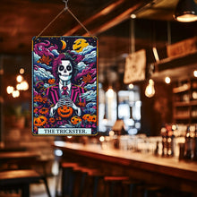 Laden Sie das Bild in den Galerie-Viewer, Malen nach Zahlen Metallposter - Der Schelm Nachtgarten