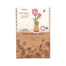 Laden Sie das Bild in den Galerie-Viewer, 3D Puzzle - Rosa Tulpe