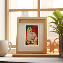 Laden Sie das Bild in den Galerie-Viewer, Mini Diamond Painting 15x20 cm (2 Stück) - Zauberwürfel und Klassisches Gemälde