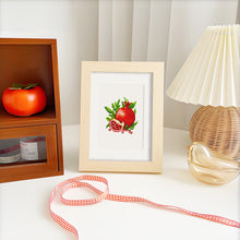 Laden Sie das Bild in den Galerie-Viewer, Mini Diamond Painting 15x20 cm (2 Stück) - Kaffee und Granatapfel