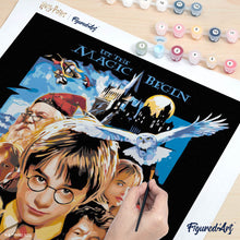 Laden Sie das Bild in den Galerie-Viewer, Harry Potter und der Stein der Weisen - Plakat