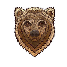 Laden Sie das Bild in den Galerie-Viewer, 2D Holzpuzzle – Brauner Bär