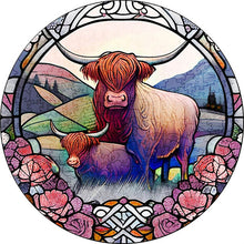 Laden Sie das Bild in den Galerie-Viewer, 2D Holzpuzzle – Yaks auf einem Feld