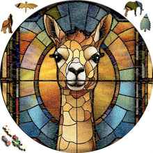 Laden Sie das Bild in den Galerie-Viewer, 2D Holzpuzzle – Lama