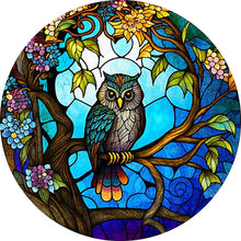 Laden Sie das Bild in den Galerie-Viewer, 2D Holzpuzzle – Nacht Eule