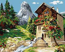 Laden Sie das Bild in den Galerie-Viewer, Hütte am Bachufer | Figured'Art