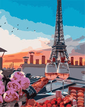 Laden Sie das Bild in den Galerie-Viewer, Wein am Eiffelturm | Figured'Art
