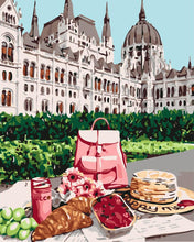 Laden Sie das Bild in den Galerie-Viewer, Frühstück vor dem Schloss | Figured'Art