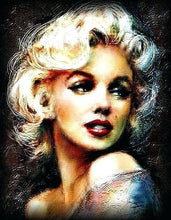 Laden Sie das Bild in den Galerie-Viewer, Malen nach Zahlen für Erwachsene | Marilyn Monroe wunderschöne Frau | Figured'Art