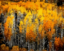 Laden Sie das Bild in den Galerie-Viewer, Malen nach Zahlen für Erwachsene | Wald in Herbstfarben | Figured'Art