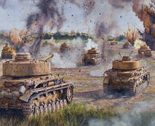 Laden Sie das Bild in den Galerie-Viewer, Malen nach Zahlen für Erwachsene | Panzerkrieg | Figured'Art