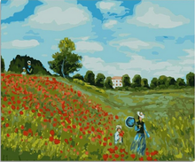 Laden Sie das Bild in den Galerie-Viewer, Malen nach Zahlen für Erwachsene | Spaziergang in den Feldern | Figured'Art