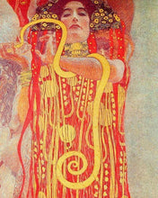 Laden Sie das Bild in den Galerie-Viewer, Malen nach Zahlen für Erwachsene | Hygieia – Gustav Klimt | Figured'Art