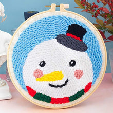 Laden Sie das Bild in den Galerie-Viewer, Punch Needle set Schneemann