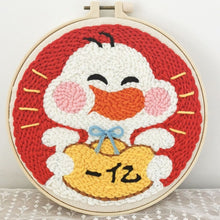 Laden Sie das Bild in den Galerie-Viewer, Punch Needle set Glückliches Entlein