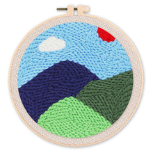 Laden Sie das Bild in den Galerie-Viewer, Punch Needle set Berge