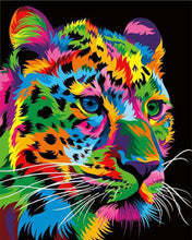 Laden Sie das Bild in den Galerie-Viewer, Kreuzstich – Pop Art Panther