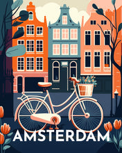 Laden Sie das Bild in den Galerie-Viewer, Diamond Painting – Reiseplakat Amsterdam