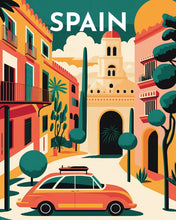 Laden Sie das Bild in den Galerie-Viewer, Diamond Painting – Reiseplakat Sevilla