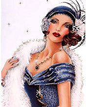 Laden Sie das Bild in den Galerie-Viewer, Diamond Painting – Stilvolle Dame