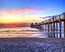 Laden Sie das Bild in den Galerie-Viewer, Diamond Painting – Pier am Meer