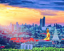 Laden Sie das Bild in den Galerie-Viewer, Malen nach Zahlen – Buddha Bangkok