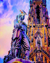 Laden Sie das Bild in den Galerie-Viewer, Diamond Painting – Edinburgh Statue – 40 x 50 cm auf Keilrahmen gespannt | Figured'Art