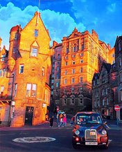 Laden Sie das Bild in den Galerie-Viewer, Malen nach Zahlen – Edinburgh Straße