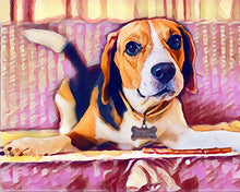 Laden Sie das Bild in den Galerie-Viewer, Malen nach Zahlen – Herziger Beagle