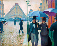 Laden Sie das Bild in den Galerie-Viewer, Malen nach Zahlen – Paris-Straße, Regentag – Gustave Caillebotte