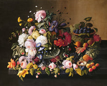 Laden Sie das Bild in den Galerie-Viewer, Diamond Painting – Blumen und Obst – Severin Roesen | Figured'Art
