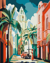 Laden Sie das Bild in den Galerie-Viewer, Malen nach Zahlen Figured'Art – Kuba Art Deco