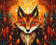 Laden Sie das Bild in den Galerie-Viewer, Malen nach Zahlen Figured'Art – Fuchs Art Deco