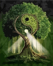 Laden Sie das Bild in den Galerie-Viewer, Malen nach Zahlen für Erwachsene | Yin und Yang Baum | Figured'Art