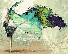 Laden Sie das Bild in den Galerie-Viewer, Malen nach Zahlen für Erwachsene | Moderne Ballerina | Figured'Art