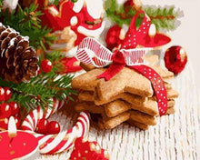 Laden Sie das Bild in den Galerie-Viewer, Malen nach Zahlen für Erwachsene | Weihnachtsplätzchen | Figured'Art