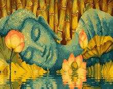 Laden Sie das Bild in den Galerie-Viewer, Malen nach Zahlen für Erwachsene | Schlafender Buddha | Figured'Art
